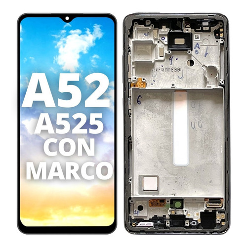 Modulo Pantalla Para Samsung A52 A525 Display Oled Con Marco