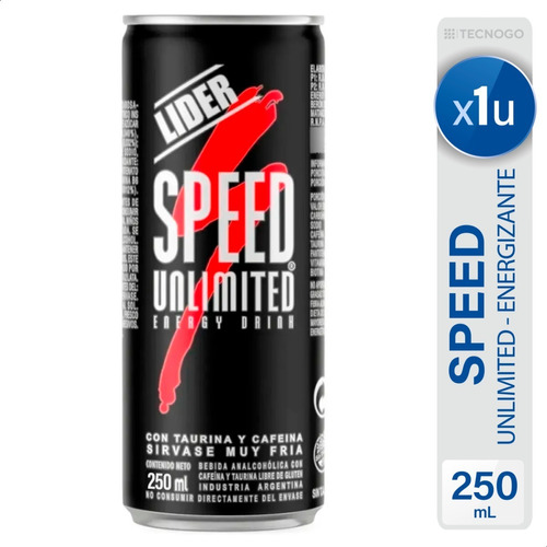 Speed Energizante Unlimited Lata Sin Tacc - Mejor Precio