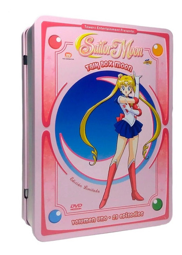 Sailor Moon Talk Box Volumen 1 Metalica Dvd No Modulo Voz