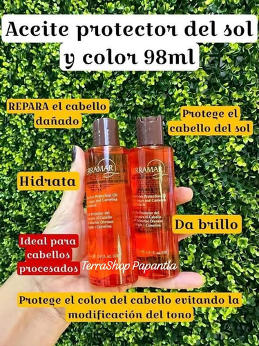 Original Shampoo Matizador+oleo Fps Color Calor Terramar