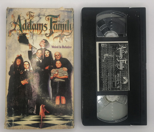 Los Locos Addams Pelicula Formato Vhs 1992 Bootleg