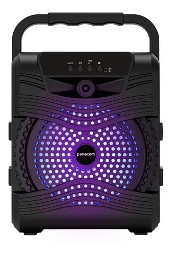 Imagen 2 de 2 de Parlante Portátil Panacom Bluetooth Aux Usb Fm Sp-3042
