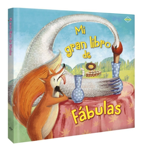 Mi Gran Libro De Fábulas Edición De Lujo Para Niños