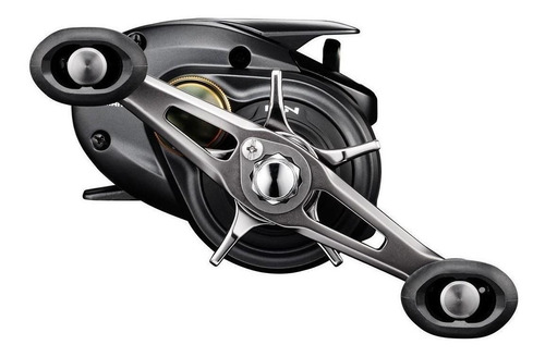 Imagen 3 de 3 de Reel rotativo Shimano Curado K 300K derecho color negro