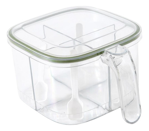 Caja De Condimentos 4 Compartimentos De Almacenamiento Botes