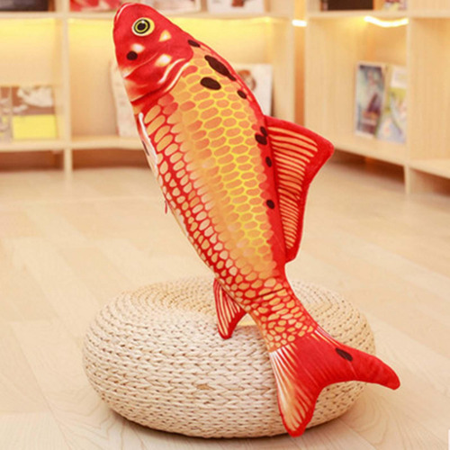 Lindos Juguetes De Peluche De Peces Juguetes De 30cm Rojo