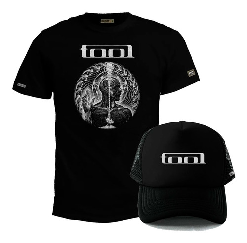 Pack Camiseta Más Gorra Tool Banda Metal