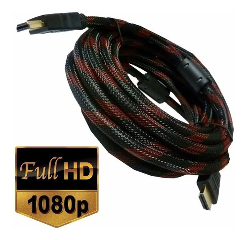 Cable Hdmi 20 Metros V1.4 Full Hd Led Dvd Smart Tv 2 Filtros