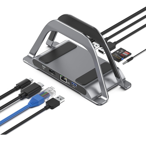 [  Docking Station Usb-c Con Soporte Y Para Macbook ]