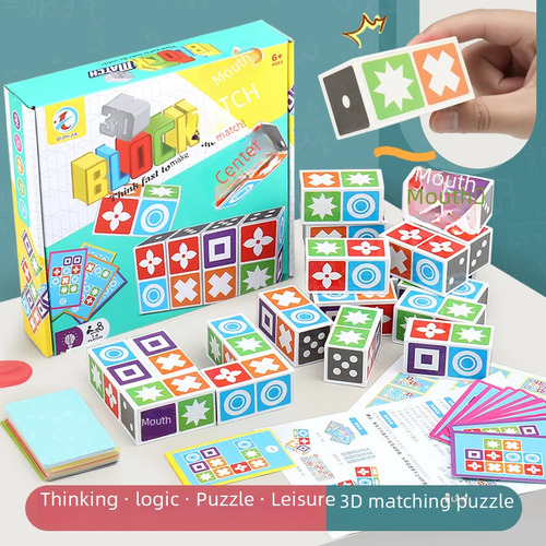 Puzzle 3d - Rompecabezas De Combinación De Espacios Master C