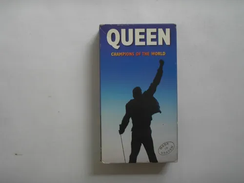 Queen Champions Of The World Casete Vhs Video Edic Usa 1995 (Usado)