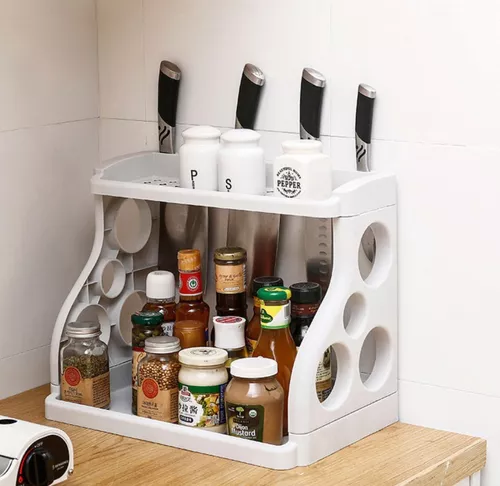 Organizador Multifuncional Para Condimentos Cuchillos Cocina 