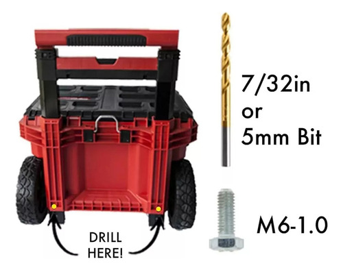2025 Ho For Para Alfileres Milwaukee Packout Handle Handl /