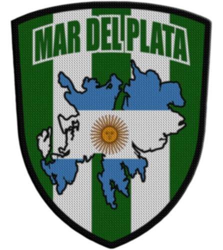 Parche Termoadhesivo Malvinas Y Banfield Mar Del Plata