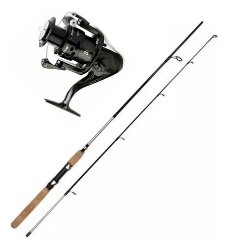 Caña Rapala Corux 9 Pies + Carrete 20 Lbs Linea Envio Gratis