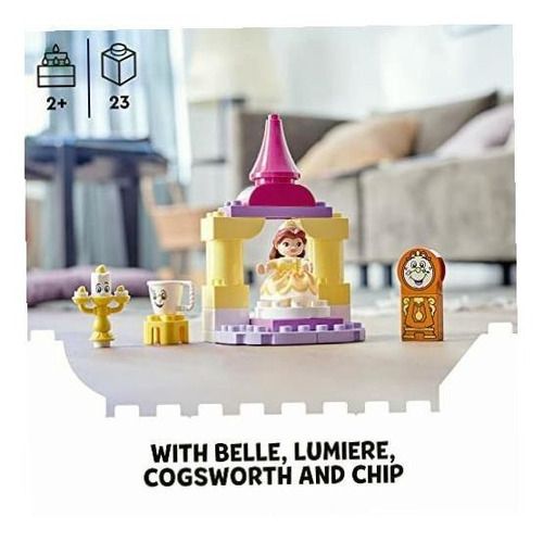 Kit De Construcción Lego Duplo Salón De Baile De Bella 10960 Cantidad de piezas 23