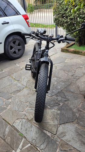 Bicicleta Eléctrica 48v 1000w 39ah 2 Baterias Noenvio! Negro (Usado)