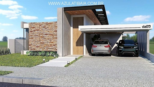 Imagem 14 de 30 de Casa Térrea Condomínio Granville Atibaia, Portaria, Rondas, Área De Lazer Em Projeto, - Ca01091 - 68871131