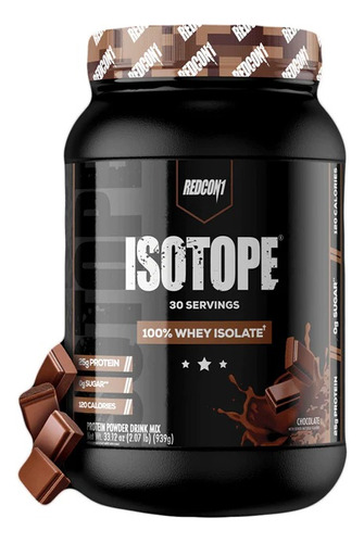 Proteína Isotope Redcon1 - 100% Whey Isolatada - 2l - 30sv