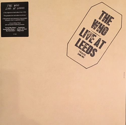 The Who Live At Leeds Lp Nuevo Cerrado Importado Alemania