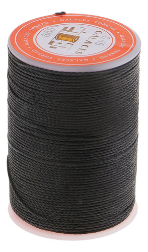 A A 5 Piezas 0.65mm Hilo De Cordón De Cuero Hilos Encerados