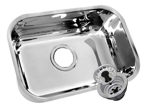 Cuba Pia Inox N1 46x30x17 - Aisi 430 - 2 Unidades