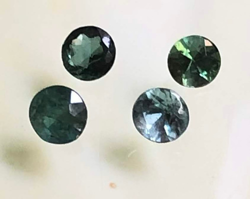 Heliodoro 0.475 Cts Redonda Kit 04 Pedra Praziolita Precios