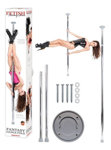 Barra Pole Dance De Aço Inox Removível