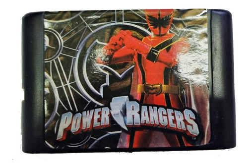 Cartucho Power Rangers | 16 Bits Retro -museum-