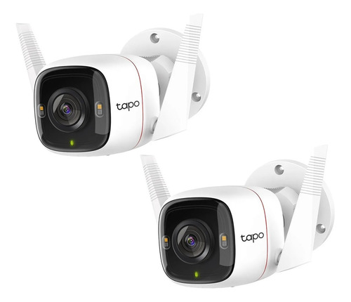 2x Camara Ip Tp-link Tapo C320ws Wifi Seguridad Exterior 