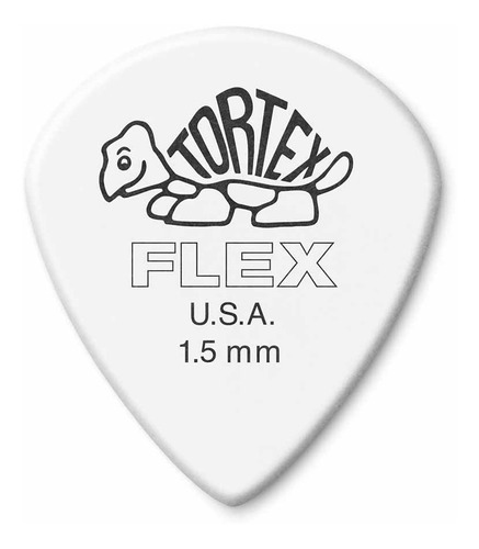 Palheta Dunlop Tortex Flex Jazz Iii 1,50 Mm Com 12 Unidades