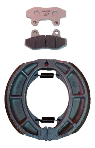 Pastillas + Balatas Loncin 175-76/loncin 150 Cr1