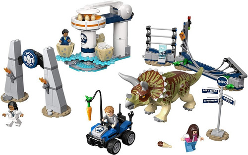 Lego Jurassic World 75937 Triceratops Rampage 447 Pzs