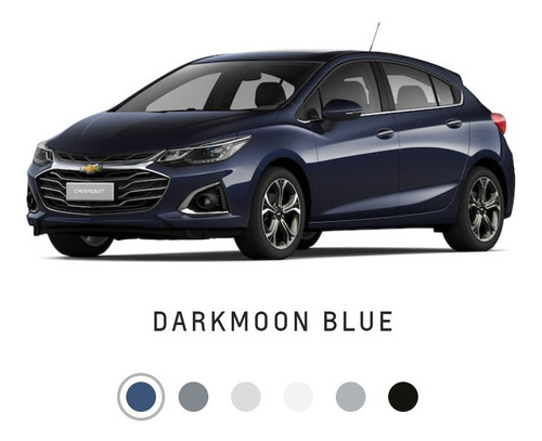 Color De Retoque Chevrolet Azul Darkmoon Perl Cruze Onix 