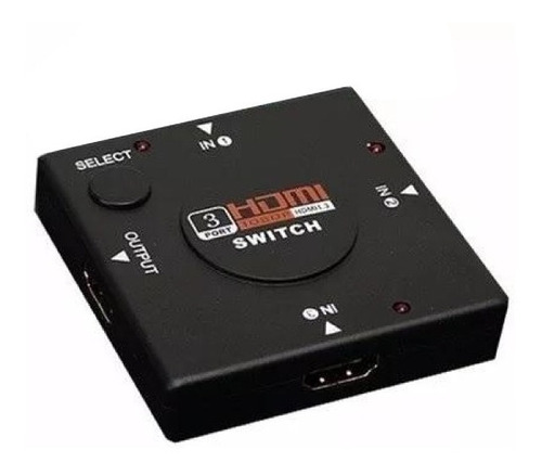 Splitter Hdmi Switch Hdtv 1080 P Selectivo 3 Puertos Input