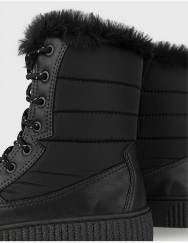Imagen 3 de 5 de Botas Borcegos Pantubotas Cuero Mujer Viamo Fami