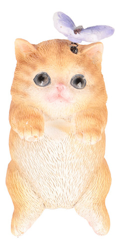 Cat Planter Hanging Ornaments Pot Hanger Statue Cute Animal