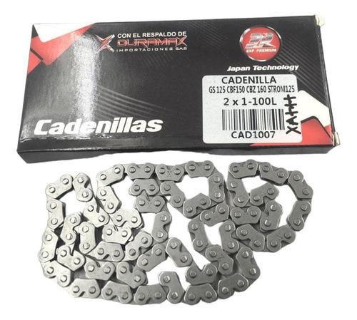 Cadenilla Gs125/cbf150/cbz160/storm125 Duramax 