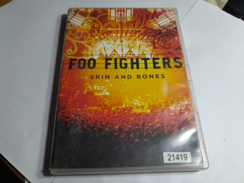 Dvd - Foo Fighters - Skin And Bones - Arg - 2006