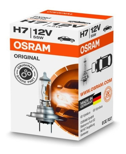 Imagem 2 de 6 de Par Lampada Original Osram Baixo/alto H4 Ford Ka 2012/2013