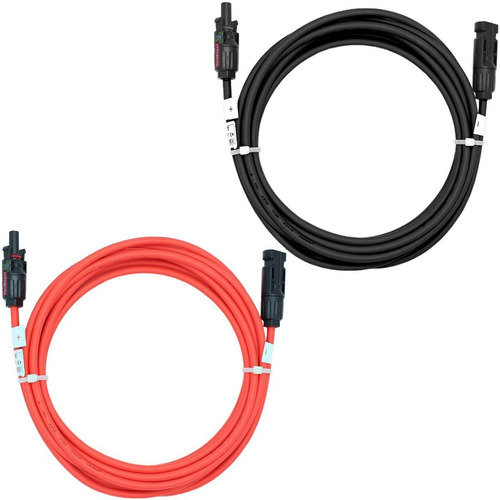 Cable Fotovoltaico Rojo, Mxsoe-004, 1m, C.10, 6mm,  Hembra Y