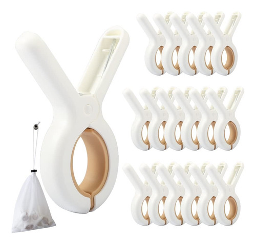 [ Para 18 Pcs De Clip De Secado De Edredón Con Tapete De