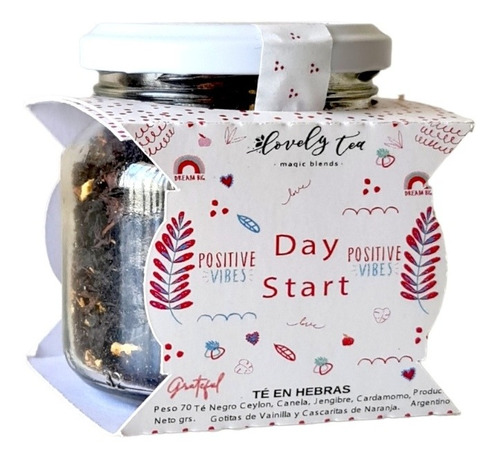 Té En Hebras Day Start Frasco X 70 Gr- Lovely