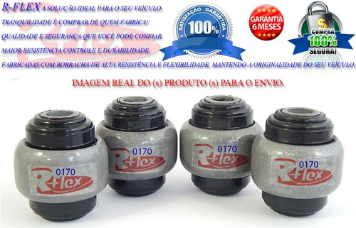 Imagem 5 de 9 de Kit Buchas Reforçadas Eixo Bandeja Traseira Vectra 97 À 05