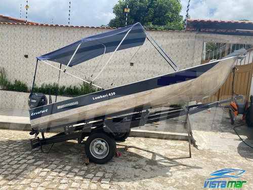 Lancha - Barco - Lambari De Alumínio Levefort 430