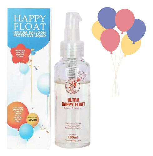 Happy Hi Float Gel Cola Para Balões 100 Ml