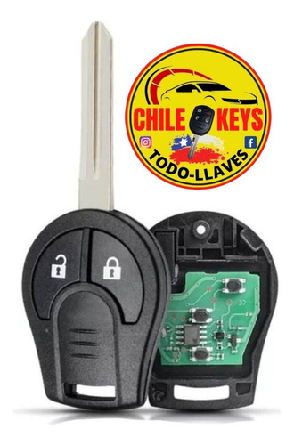 Llave Para Programar Nissan Np300 Chip Id46 433mhz