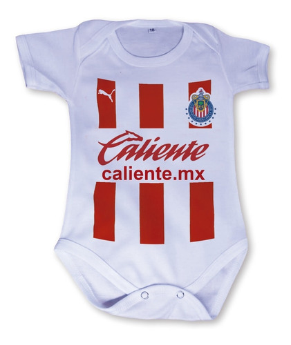 Pañalero Chivas Club Guadalajara Futbol Ropa De Bebe Regalo