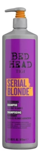 Tigi Bed Head Serial Blonde Shampoo Restaurador Rubio 970ml