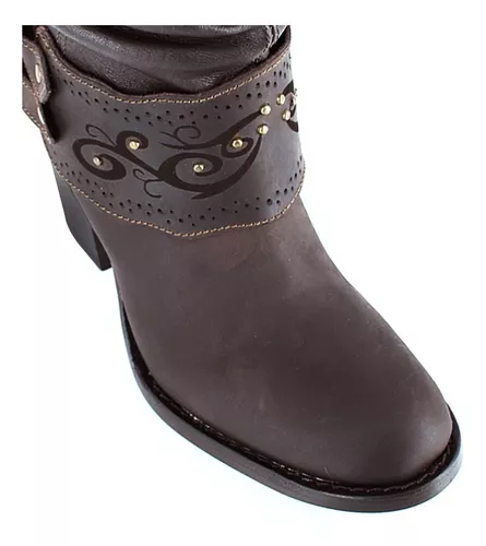 Bota vaquera para dama de piel modelo Liberty alta LM29 – Ladies el  Malcreado